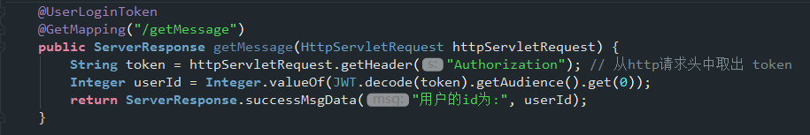 Alt SpringBoot集成使用JWT